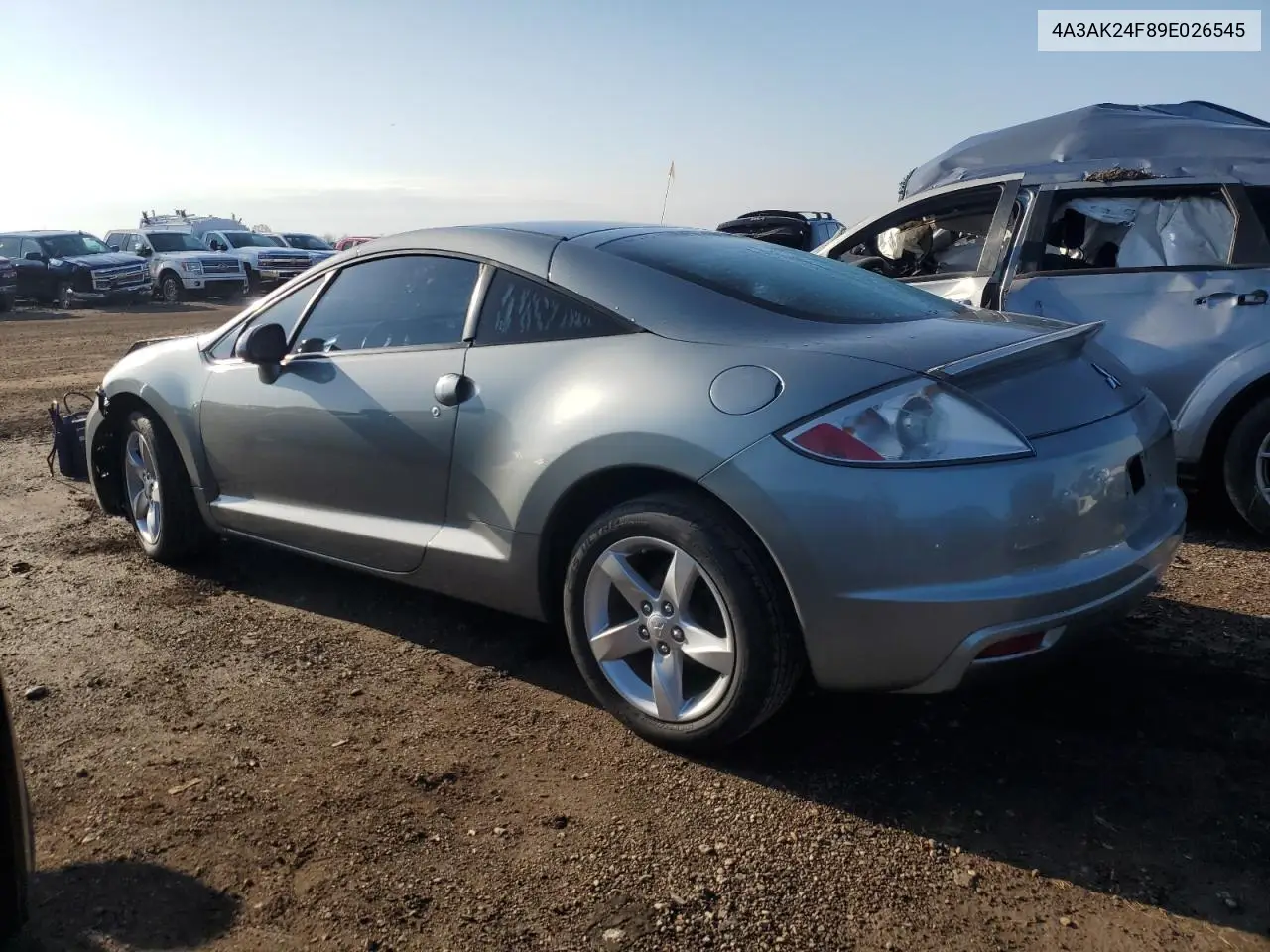 2009 Mitsubishi Eclipse Gs VIN: 4A3AK24F89E026545 Lot: 52589965