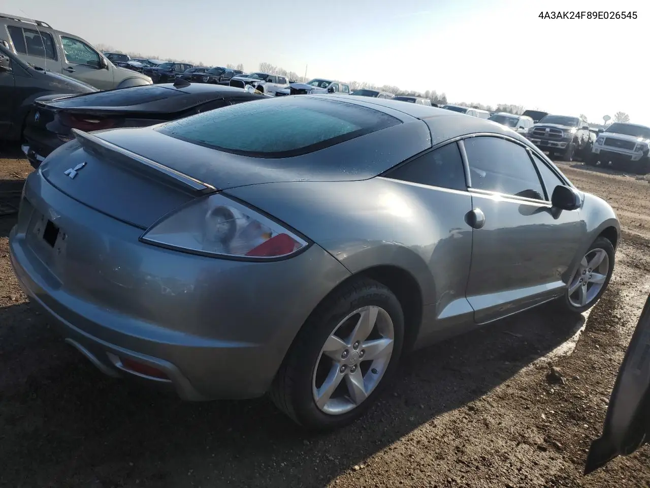 2009 Mitsubishi Eclipse Gs VIN: 4A3AK24F89E026545 Lot: 52589965