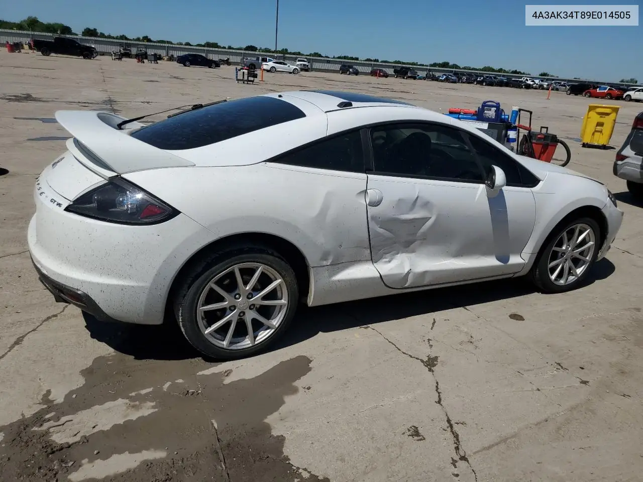 2009 Mitsubishi Eclipse Gt VIN: 4A3AK34T89E014505 Lot: 53554425
