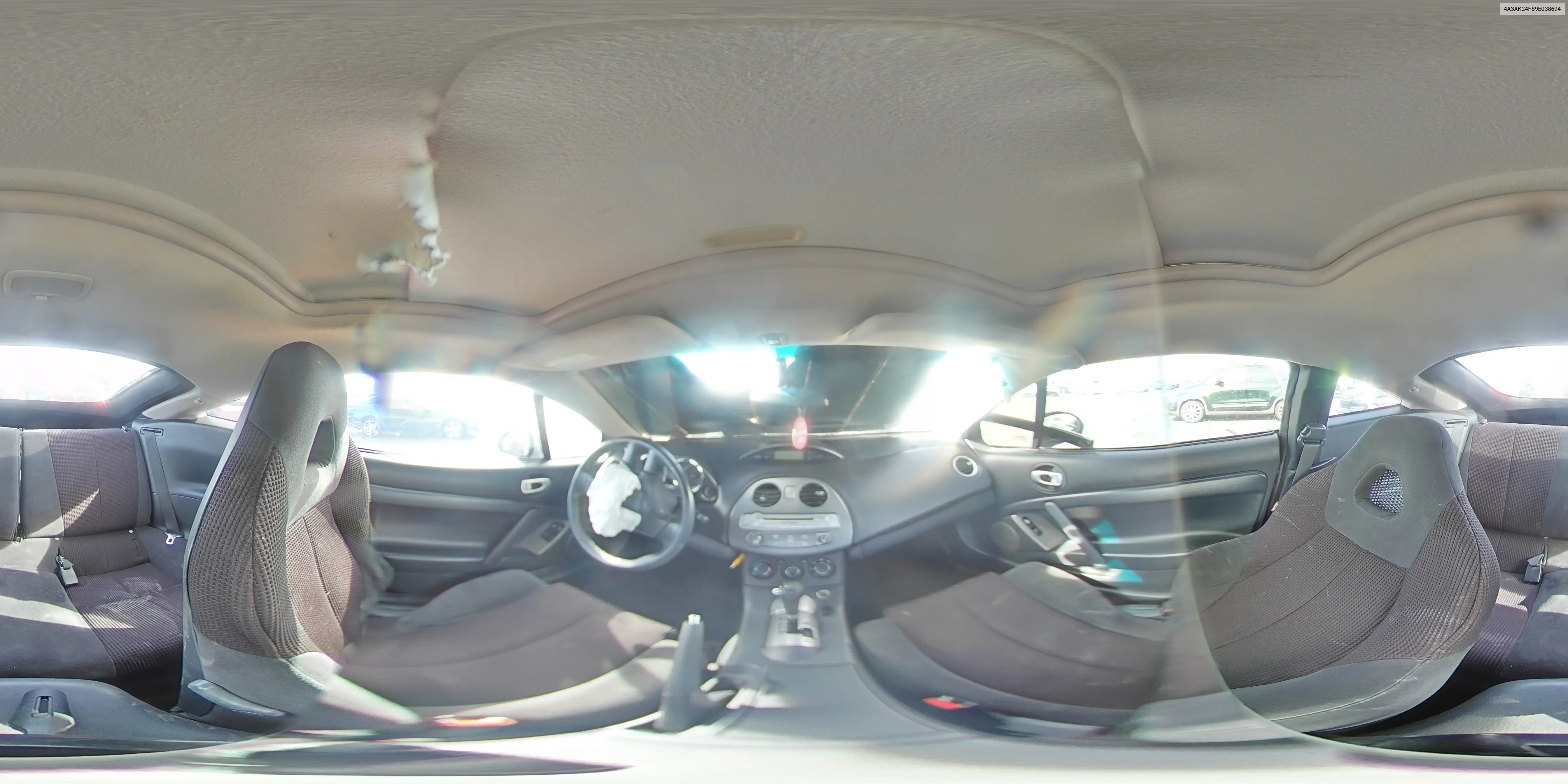 2009 Mitsubishi Eclipse Gs VIN: 4A3AK24F89E038694 Lot: 54579525