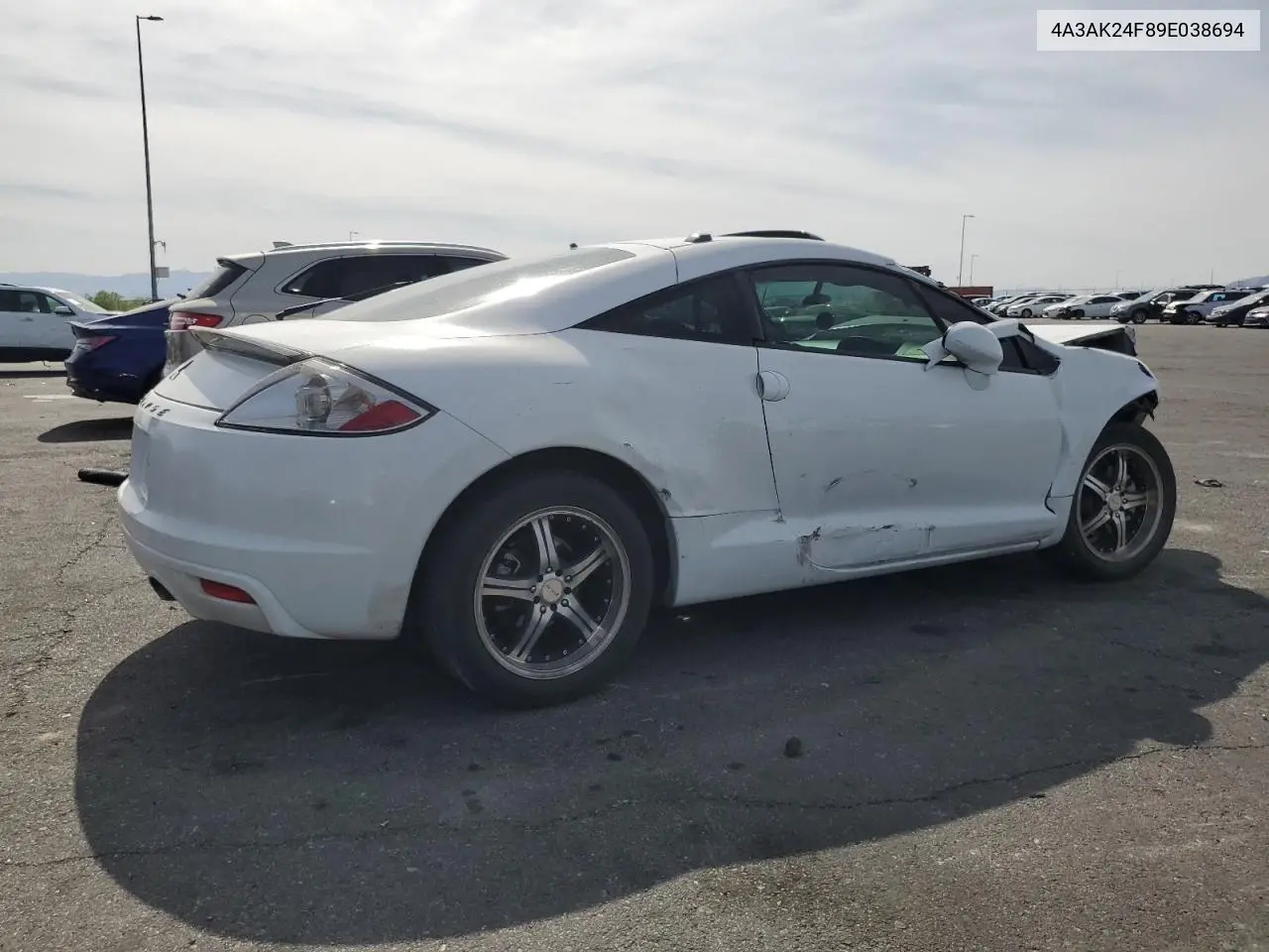 2009 Mitsubishi Eclipse Gs VIN: 4A3AK24F89E038694 Lot: 54579525