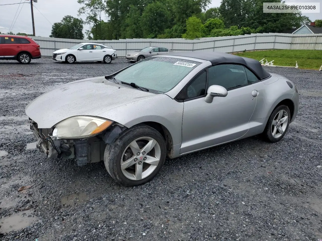 2009 Mitsubishi Eclipse Spyder Gs VIN: 4A3AL25F89E010308 Lot: 56853255