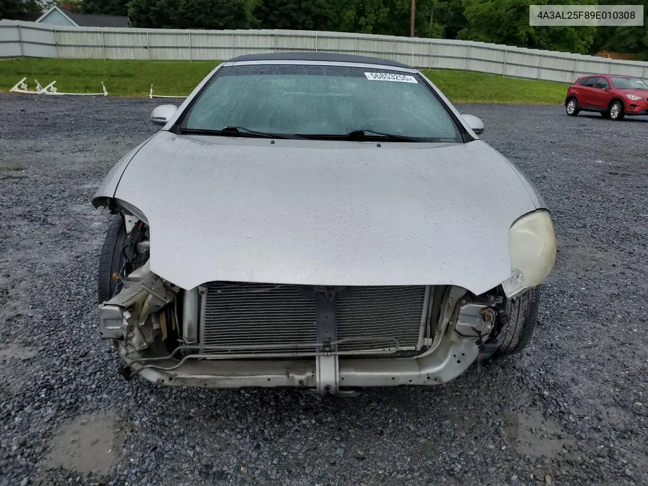 2009 Mitsubishi Eclipse Spyder Gs VIN: 4A3AL25F89E010308 Lot: 56853255
