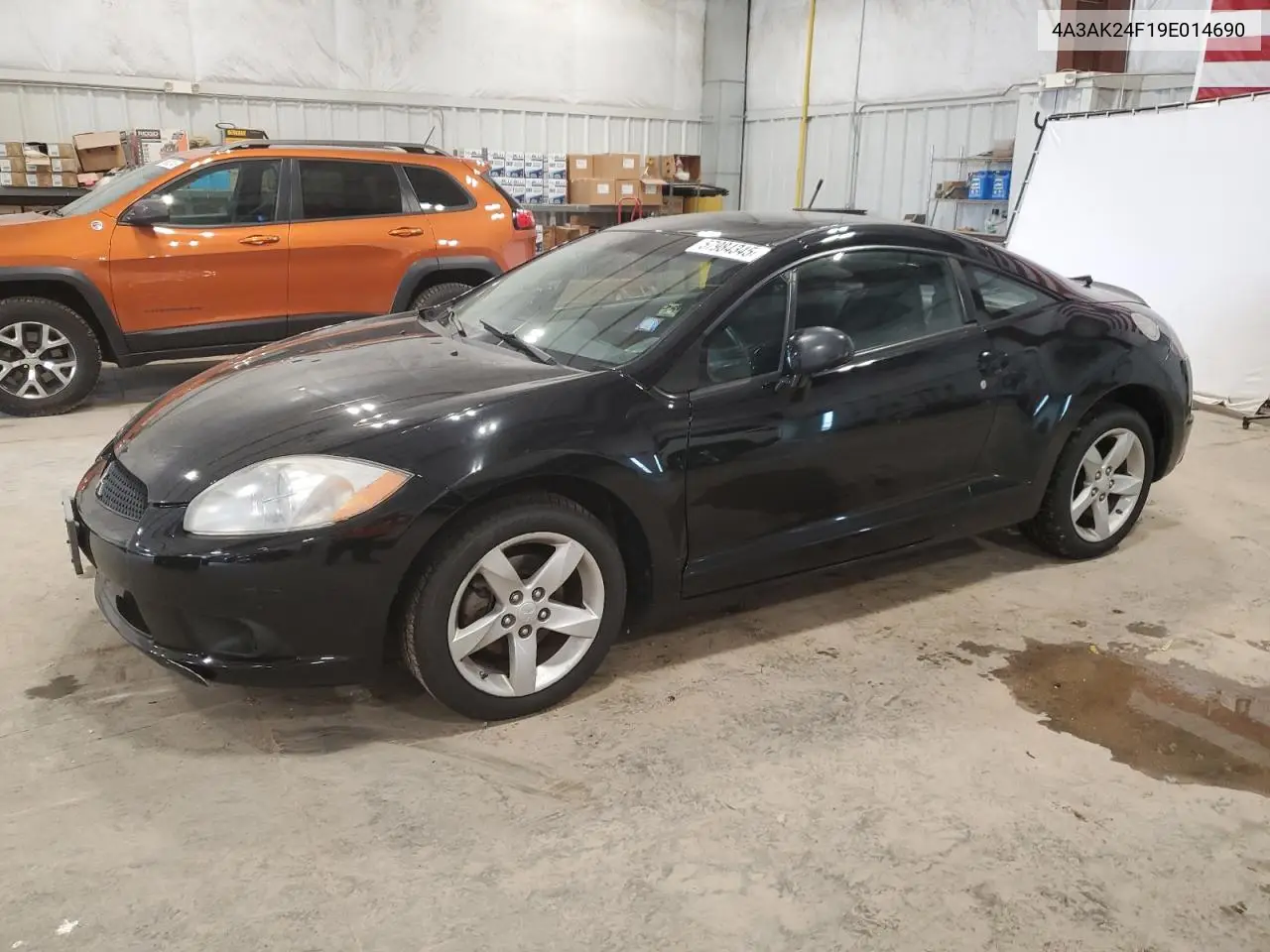 2009 Mitsubishi Eclipse Gs VIN: 4A3AK24F19E014690 Lot: 57984345