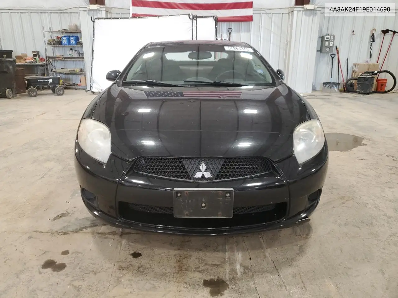 2009 Mitsubishi Eclipse Gs VIN: 4A3AK24F19E014690 Lot: 57984345