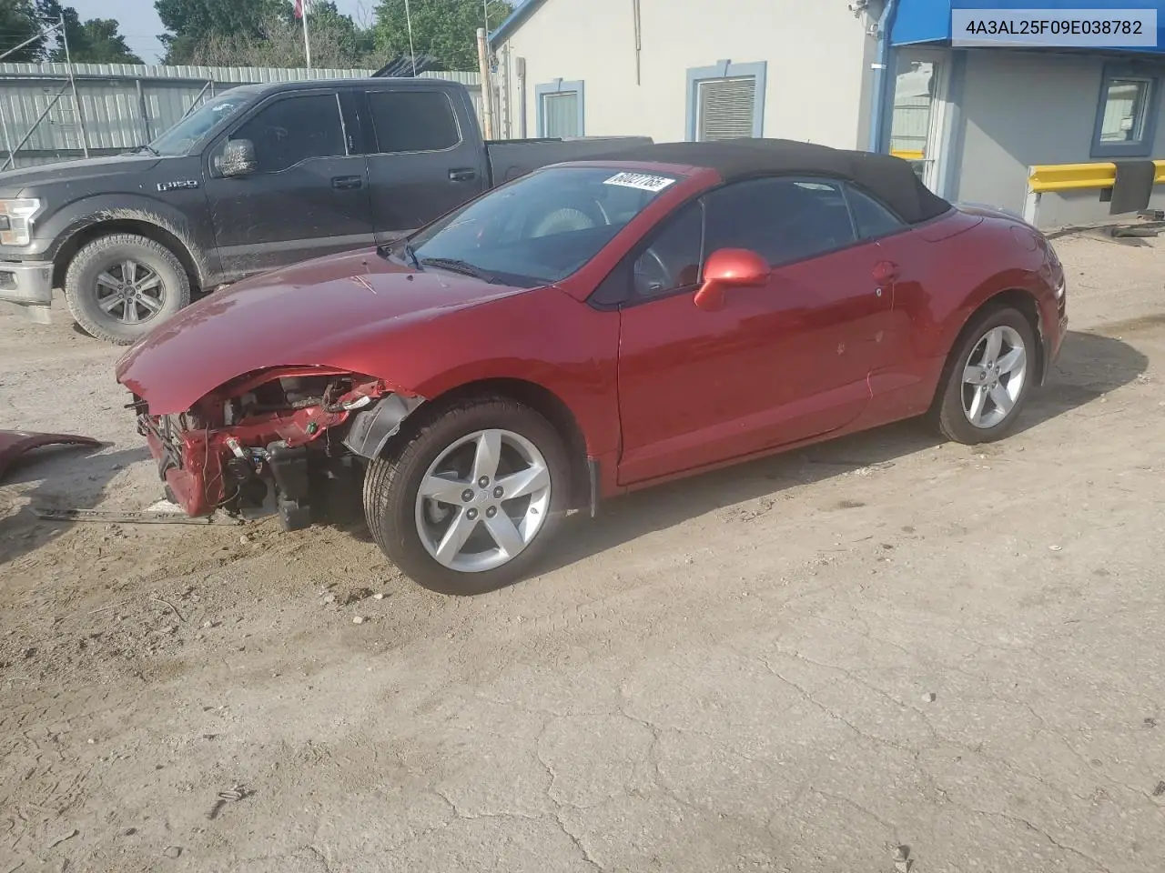 2009 Mitsubishi Eclipse Spyder Gs VIN: 4A3AL25F09E038782 Lot: 60027765