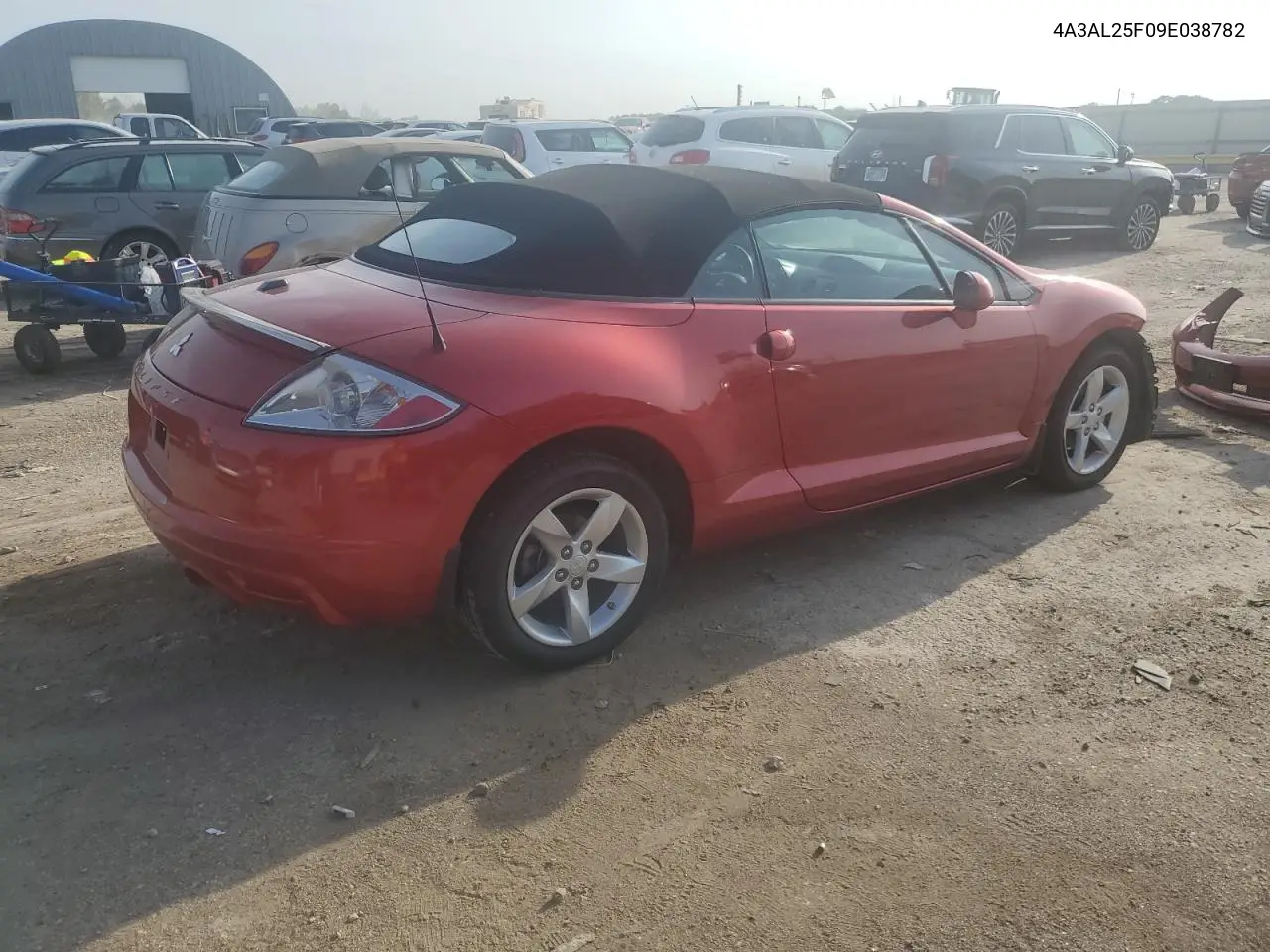 2009 Mitsubishi Eclipse Spyder Gs VIN: 4A3AL25F09E038782 Lot: 60027765