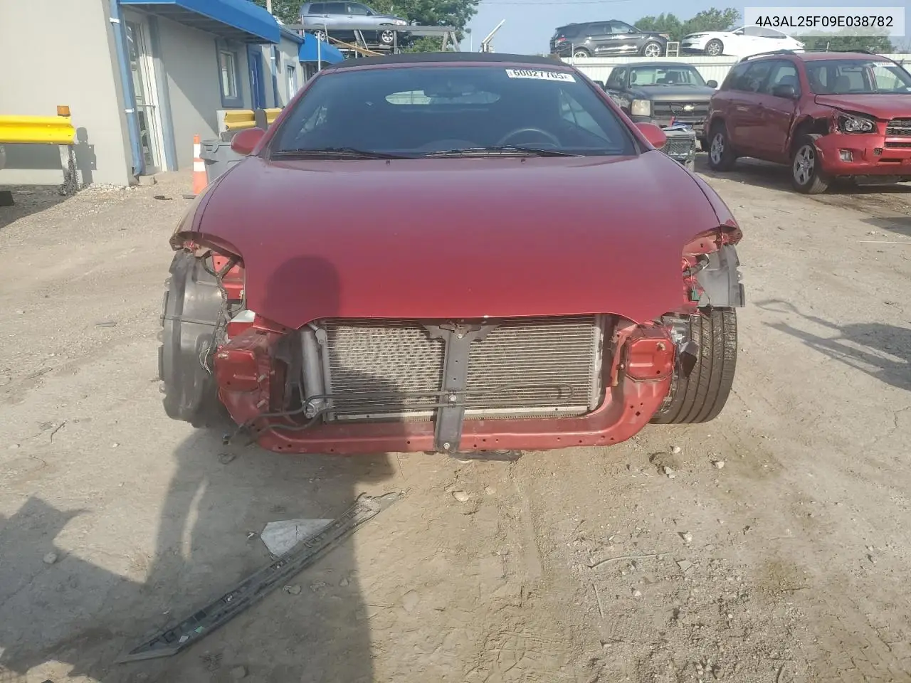 2009 Mitsubishi Eclipse Spyder Gs VIN: 4A3AL25F09E038782 Lot: 60027765