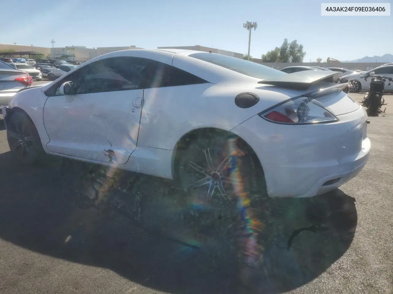 2009 Mitsubishi Eclipse Gs VIN: 4A3AK24F09E036406 Lot: 60998115