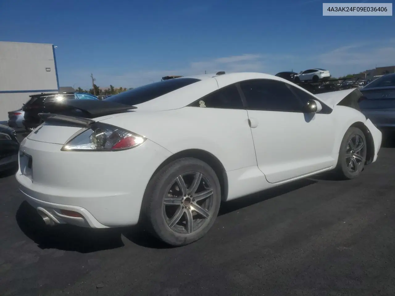 2009 Mitsubishi Eclipse Gs VIN: 4A3AK24F09E036406 Lot: 60998115