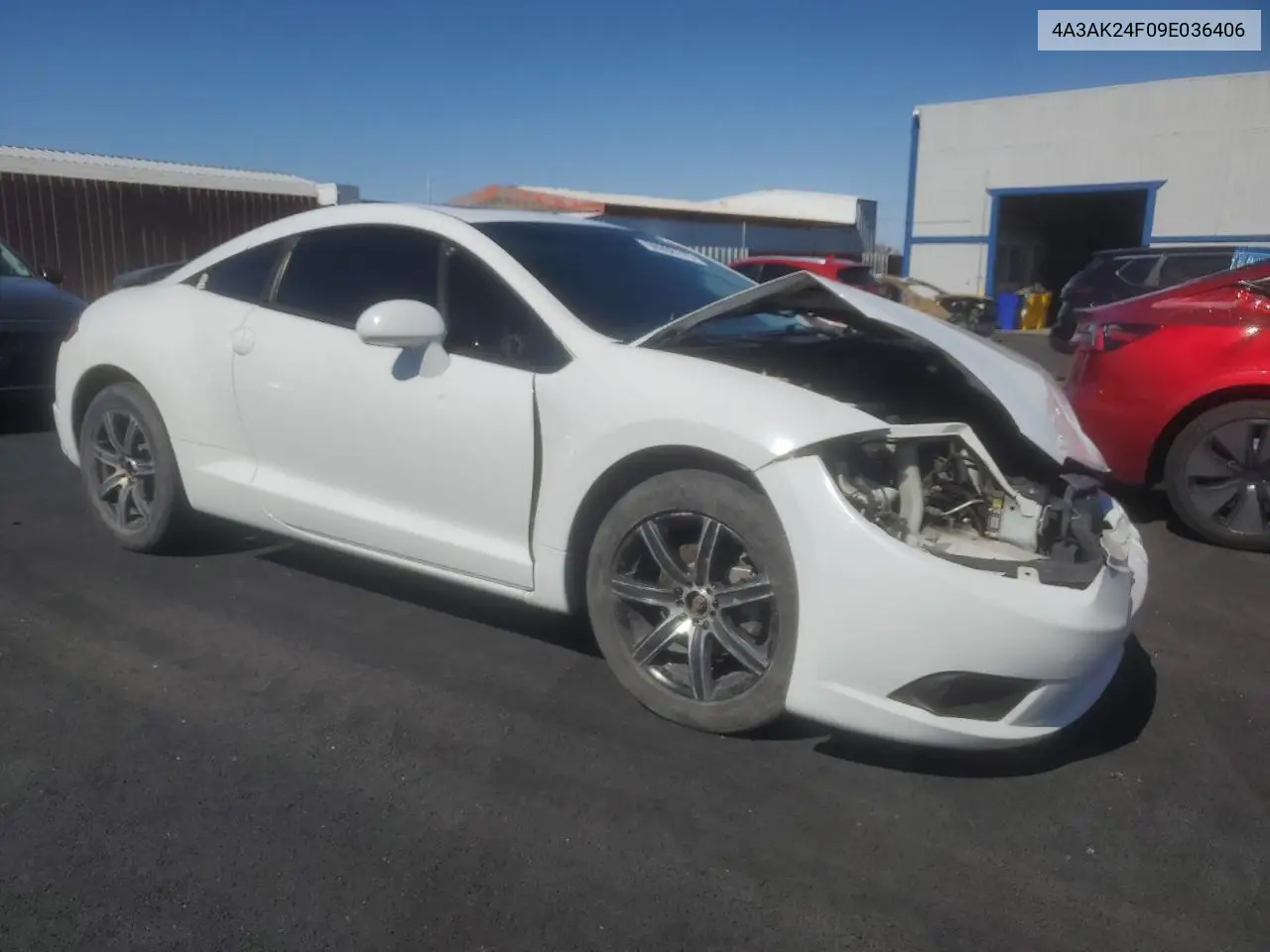 2009 Mitsubishi Eclipse Gs VIN: 4A3AK24F09E036406 Lot: 60998115