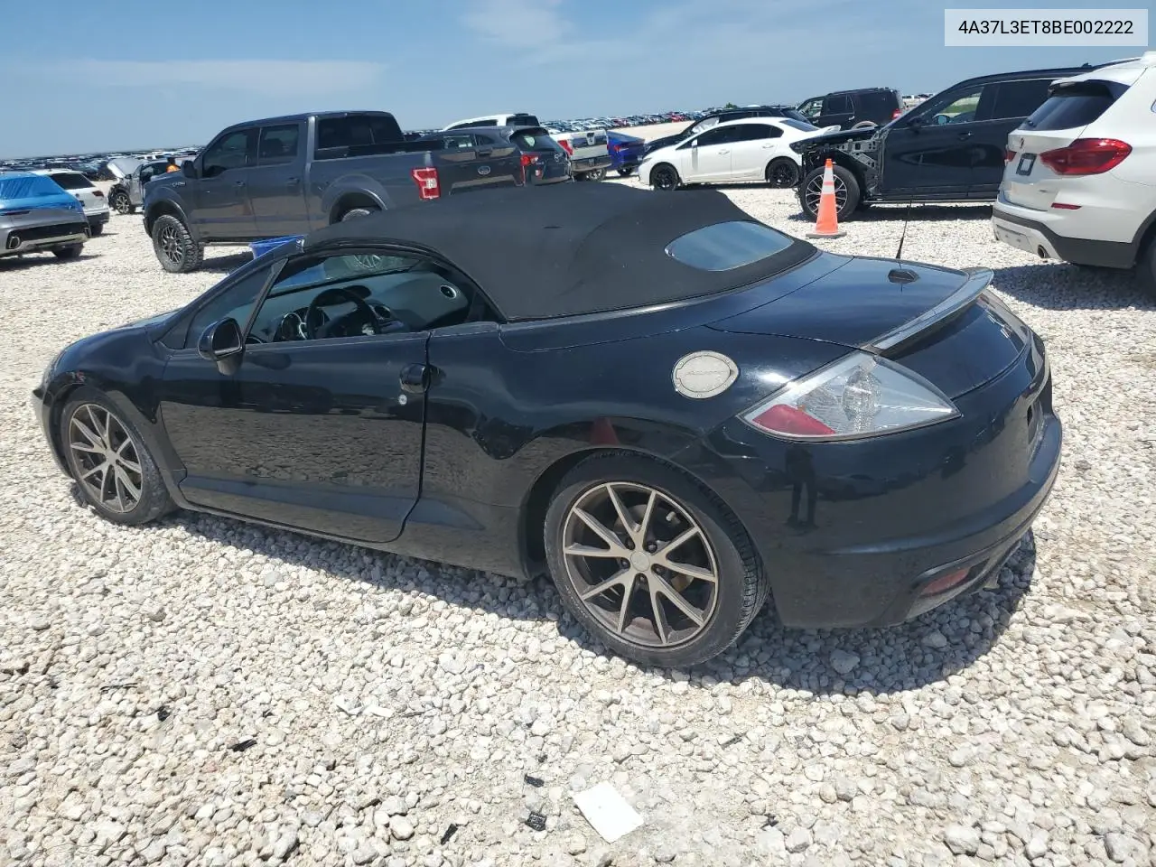 2011 Mitsubishi Eclipse Spyder Gt VIN: 4A37L3ET8BE002222 Lot: 55904915