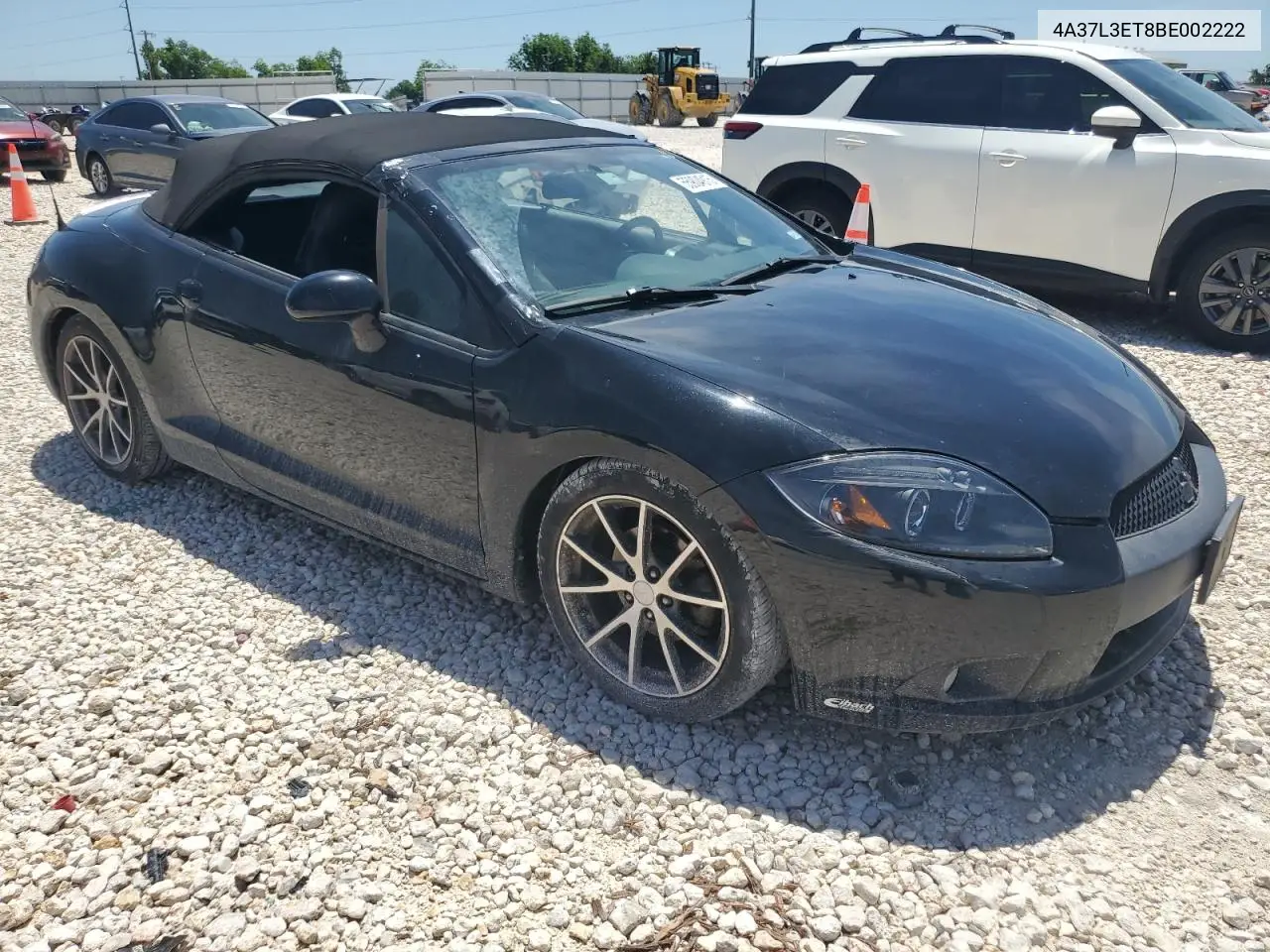 2011 Mitsubishi Eclipse Spyder Gt VIN: 4A37L3ET8BE002222 Lot: 55904915