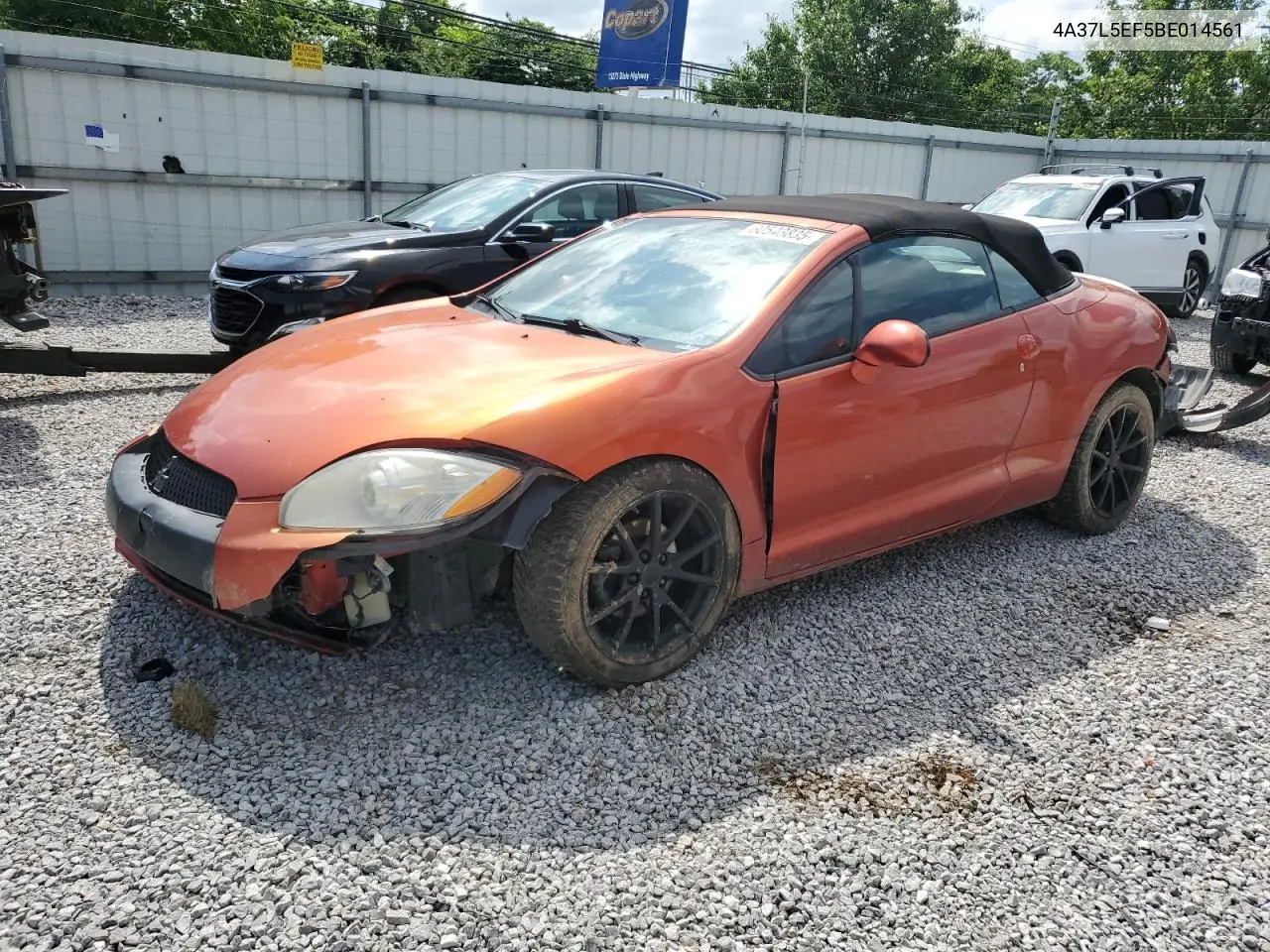 2011 Mitsubishi Eclipse Spyder Gs VIN: 4A37L5EF5BE014561 Lot: 60543835