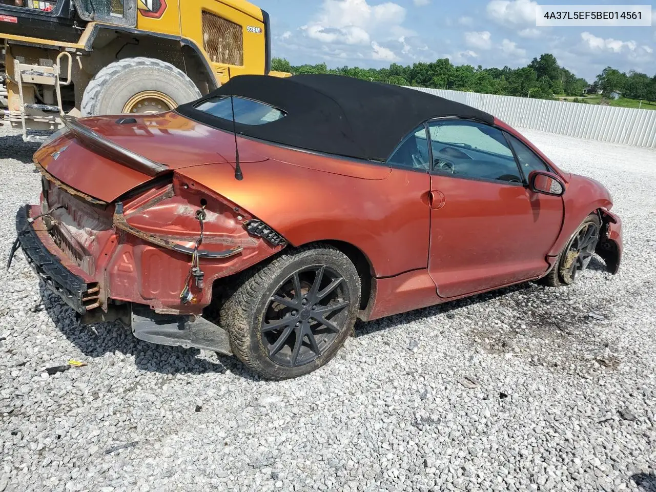2011 Mitsubishi Eclipse Spyder Gs VIN: 4A37L5EF5BE014561 Lot: 60543835