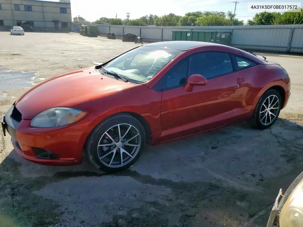 2011 Mitsubishi Eclipse Gs Sport VIN: 4A31K5DF0BE017572 Lot: 62771575
