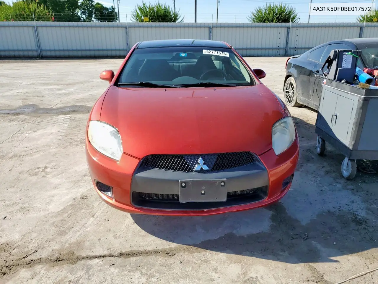 2011 Mitsubishi Eclipse Gs Sport VIN: 4A31K5DF0BE017572 Lot: 62771575