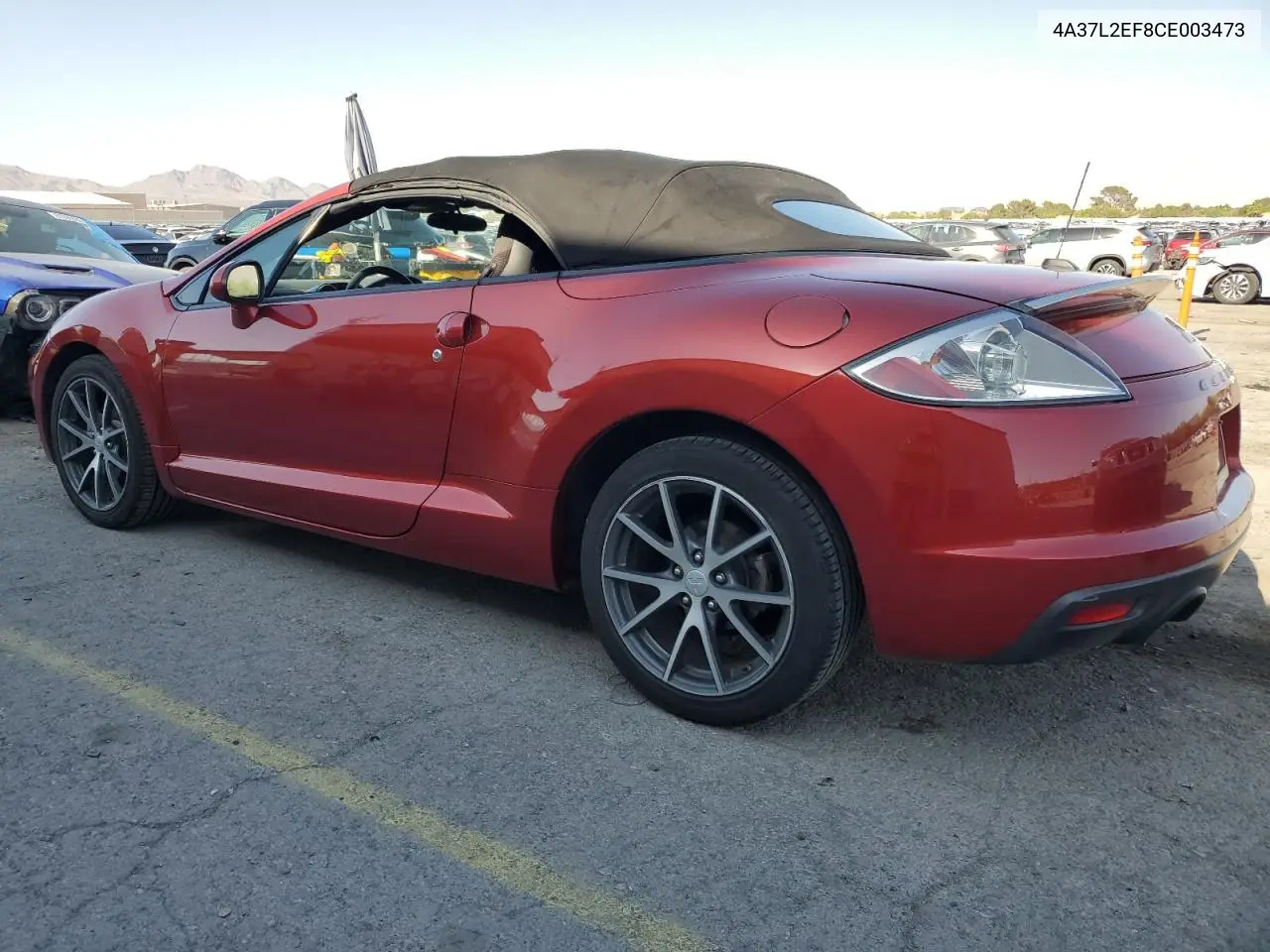 2012 Mitsubishi Eclipse Spyder Gs VIN: 4A37L2EF8CE003473 Lot: 62531685