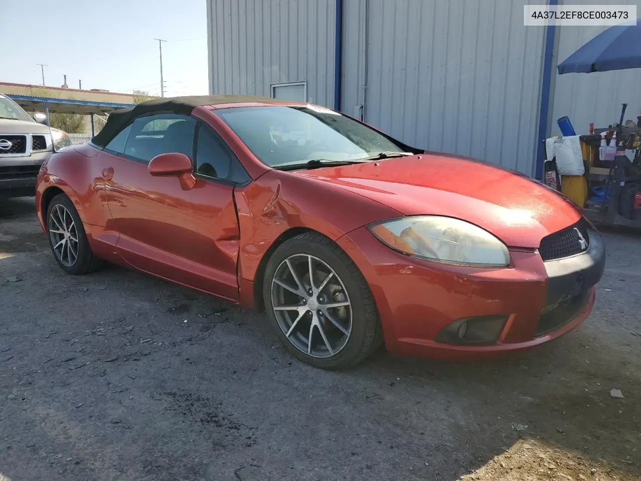 2012 Mitsubishi Eclipse Spyder Gs VIN: 4A37L2EF8CE003473 Lot: 62531685