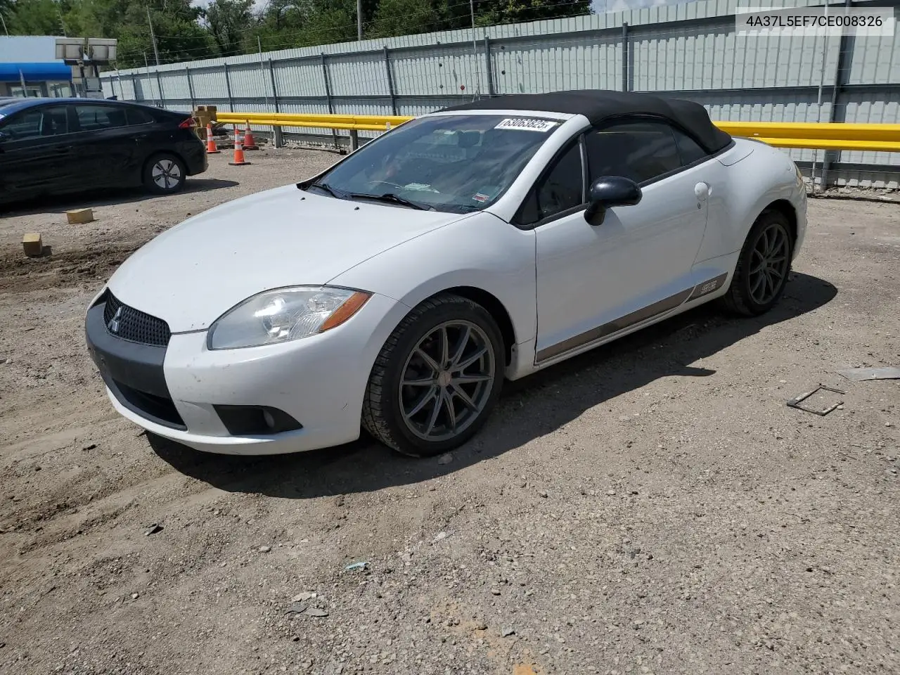2012 Mitsubishi Eclipse Spyder Gs VIN: 4A37L5EF7CE008326 Lot: 63063825