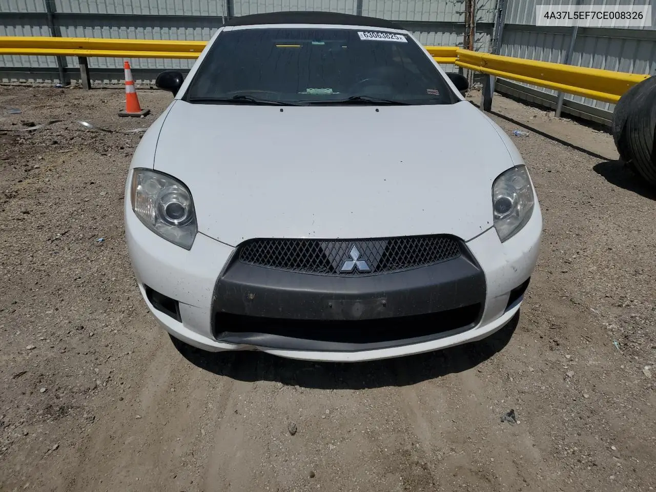 2012 Mitsubishi Eclipse Spyder Gs VIN: 4A37L5EF7CE008326 Lot: 63063825