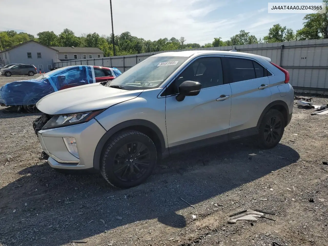 2018 Mitsubishi Eclipse Cross Le VIN: JA4AT4AA0JZ043965 Lot: 56483905