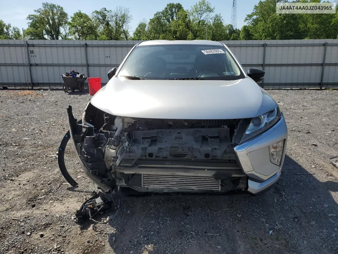 2018 Mitsubishi Eclipse Cross Le VIN: JA4AT4AA0JZ043965 Lot: 56483905