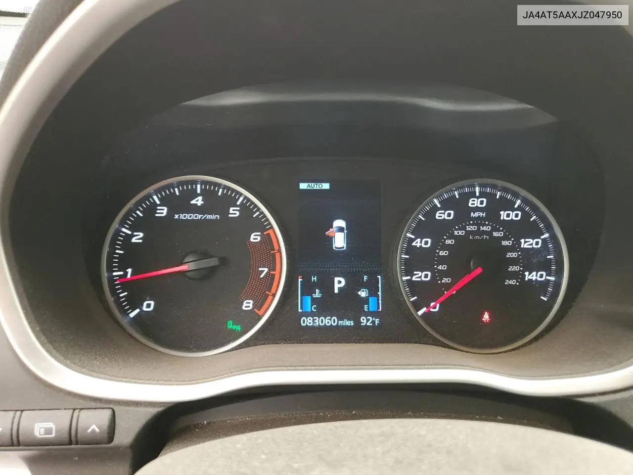 2018 Mitsubishi Eclipse Cross Se VIN: JA4AT5AAXJZ047950 Lot: 56974775