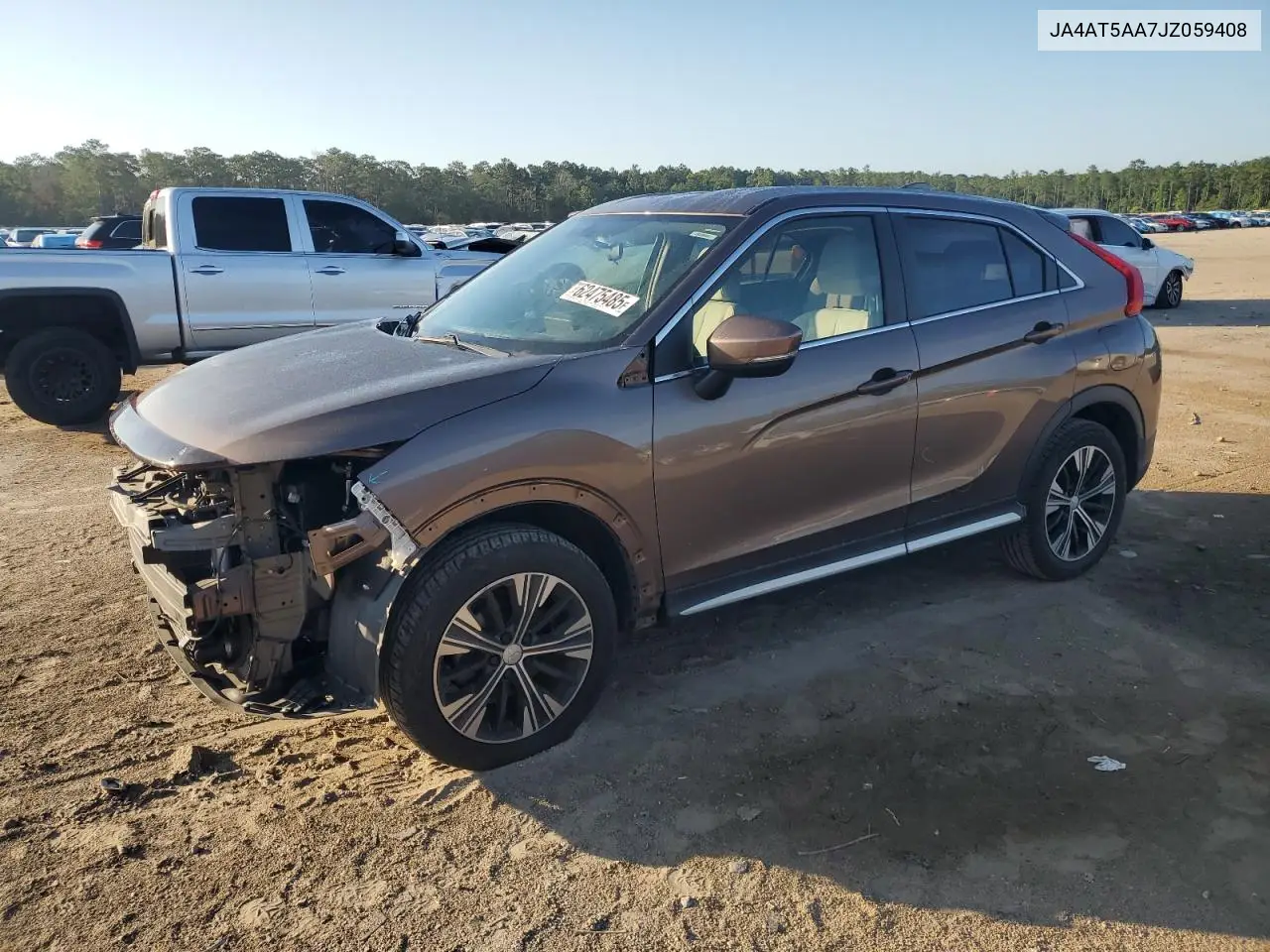 2018 Mitsubishi Eclipse Cross Se VIN: JA4AT5AA7JZ059408 Lot: 62475485