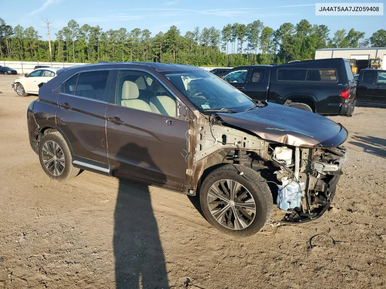 2018 Mitsubishi Eclipse Cross Se VIN: JA4AT5AA7JZ059408 Lot: 62475485