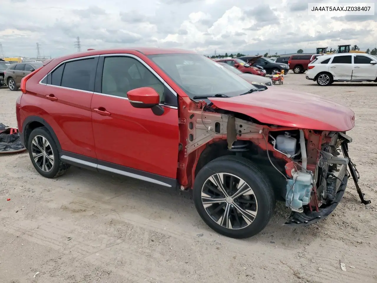 2018 Mitsubishi Eclipse Cross Se VIN: JA4AT5AAXJZ038407 Lot: 62517795