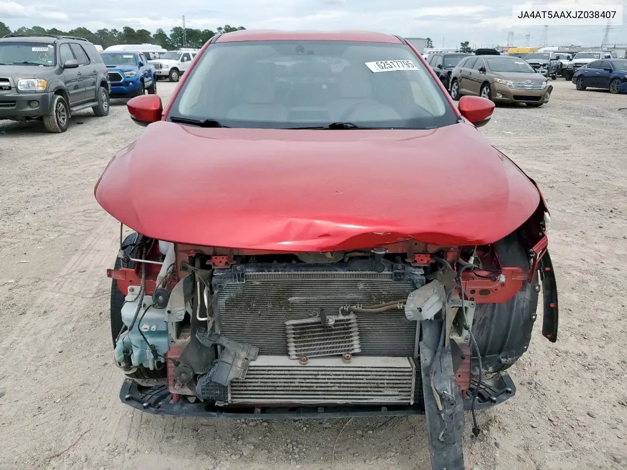 2018 Mitsubishi Eclipse Cross Se VIN: JA4AT5AAXJZ038407 Lot: 62517795