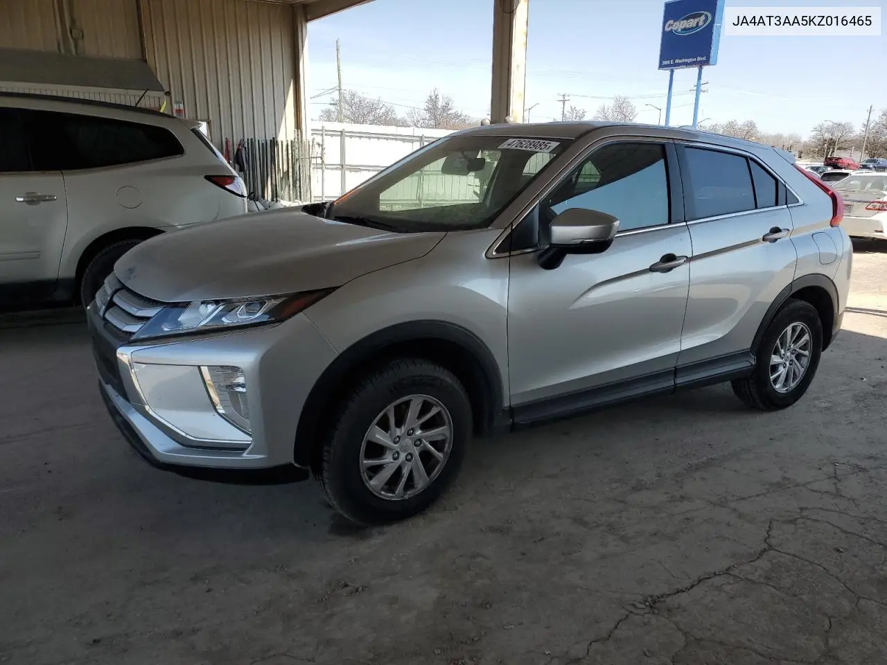 2019 Mitsubishi Eclipse Cross Es VIN: JA4AT3AA5KZ016465 Lot: 47628985