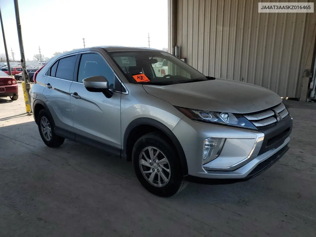 2019 Mitsubishi Eclipse Cross Es VIN: JA4AT3AA5KZ016465 Lot: 47628985