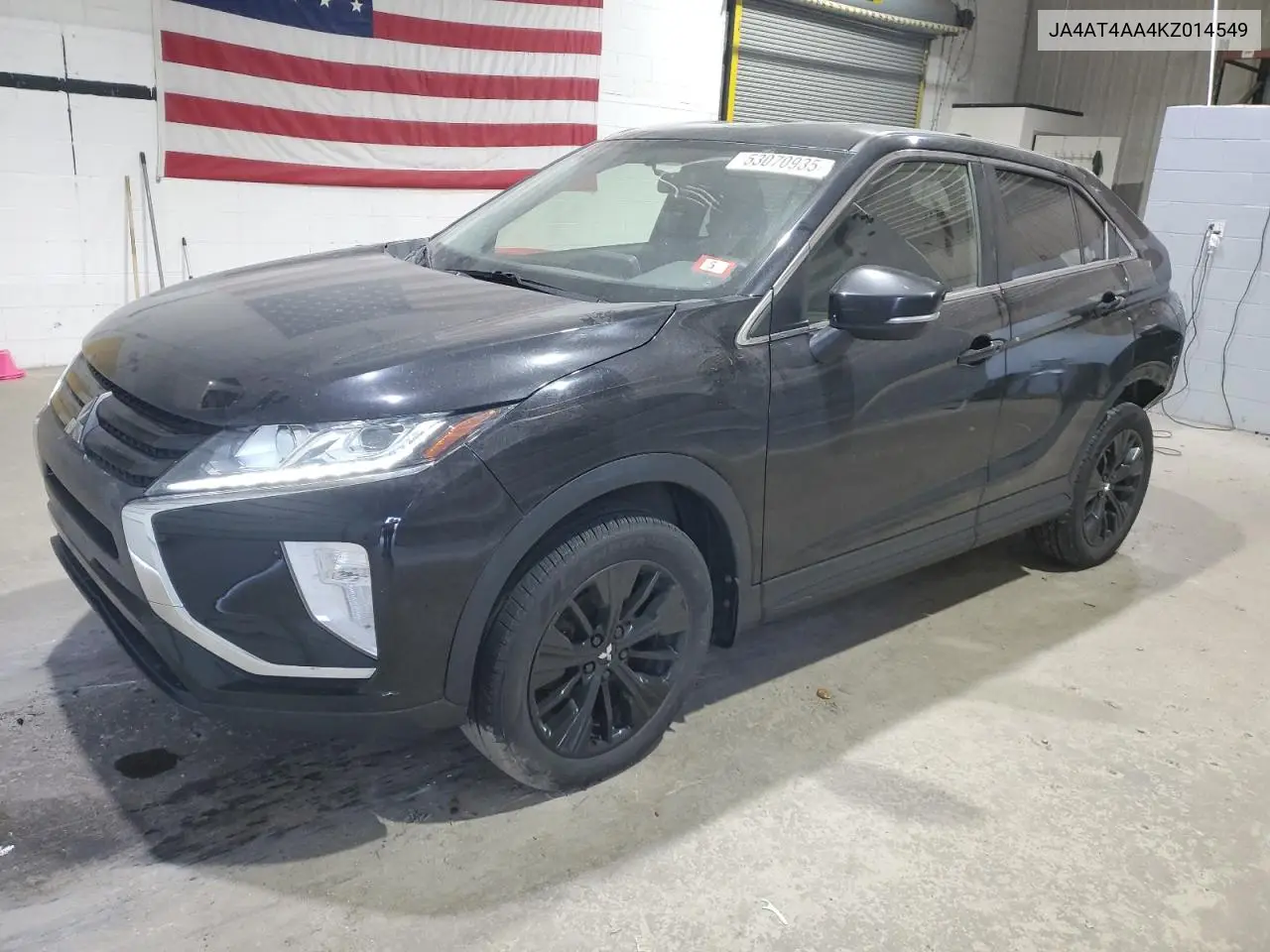2019 Mitsubishi Eclipse Cross Le VIN: JA4AT4AA4KZ014549 Lot: 53070935