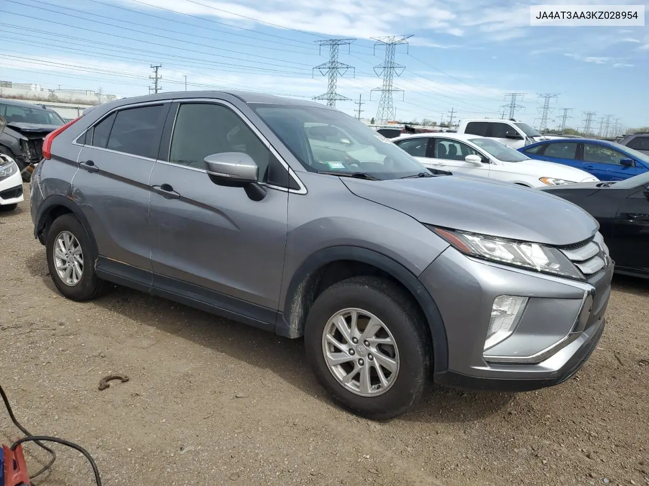 2019 Mitsubishi Eclipse Cross Es VIN: JA4AT3AA3KZ028954 Lot: 54863165
