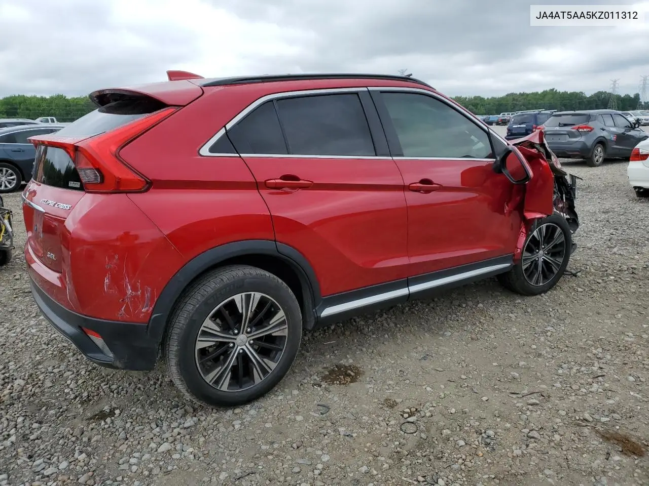 2019 Mitsubishi Eclipse Cross Se VIN: JA4AT5AA5KZ011312 Lot: 56352855