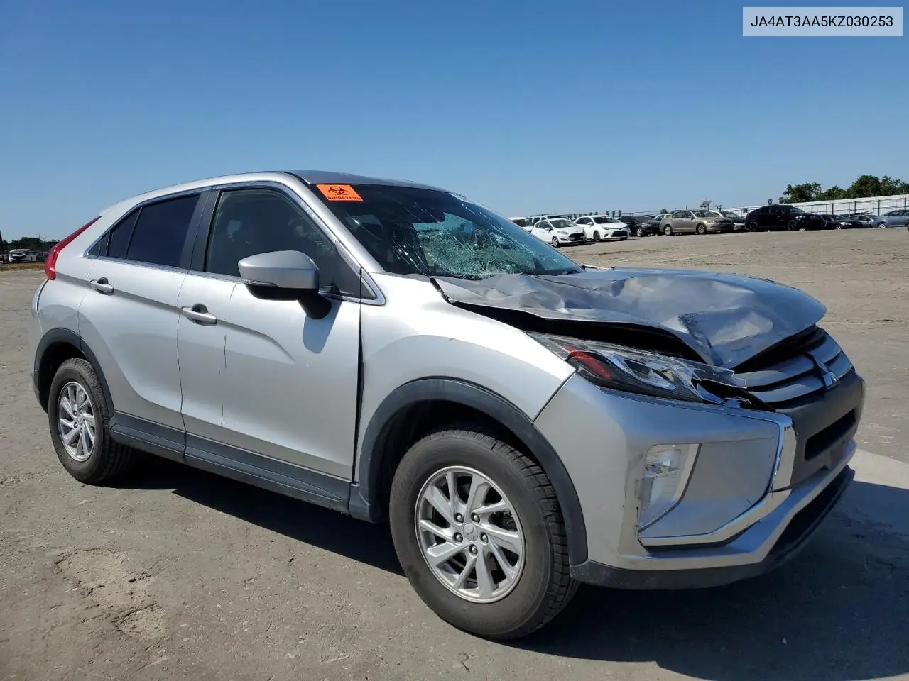 2019 Mitsubishi Eclipse Cross Es VIN: JA4AT3AA5KZ030253 Lot: 56925305