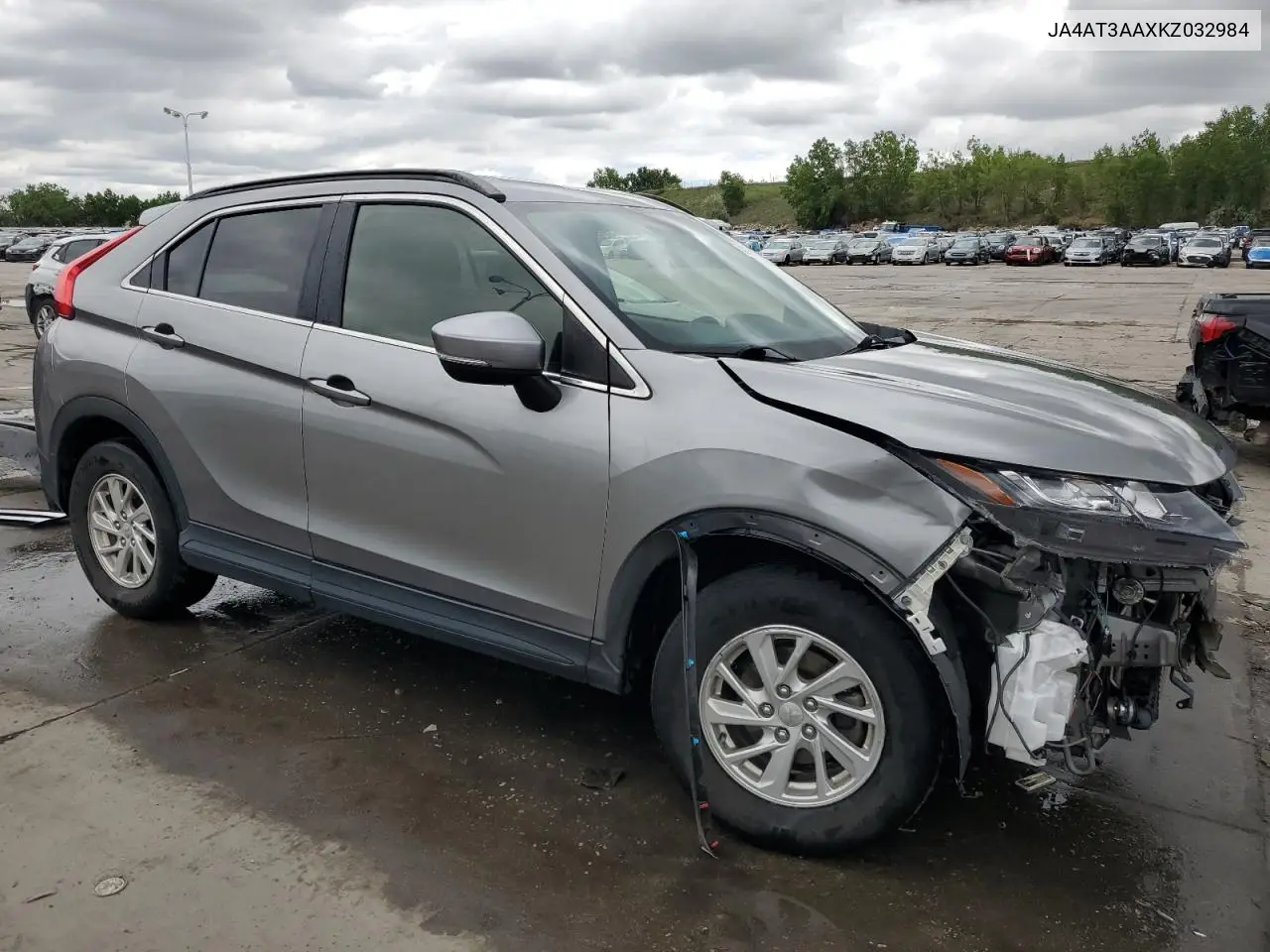 2019 Mitsubishi Eclipse Cross Es VIN: JA4AT3AAXKZ032984 Lot: 58661565
