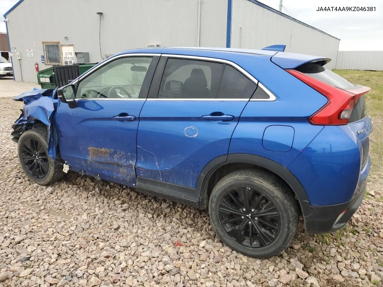 2019 Mitsubishi Eclipse Cross Le VIN: JA4AT4AA9KZ046381 Lot: 61342585