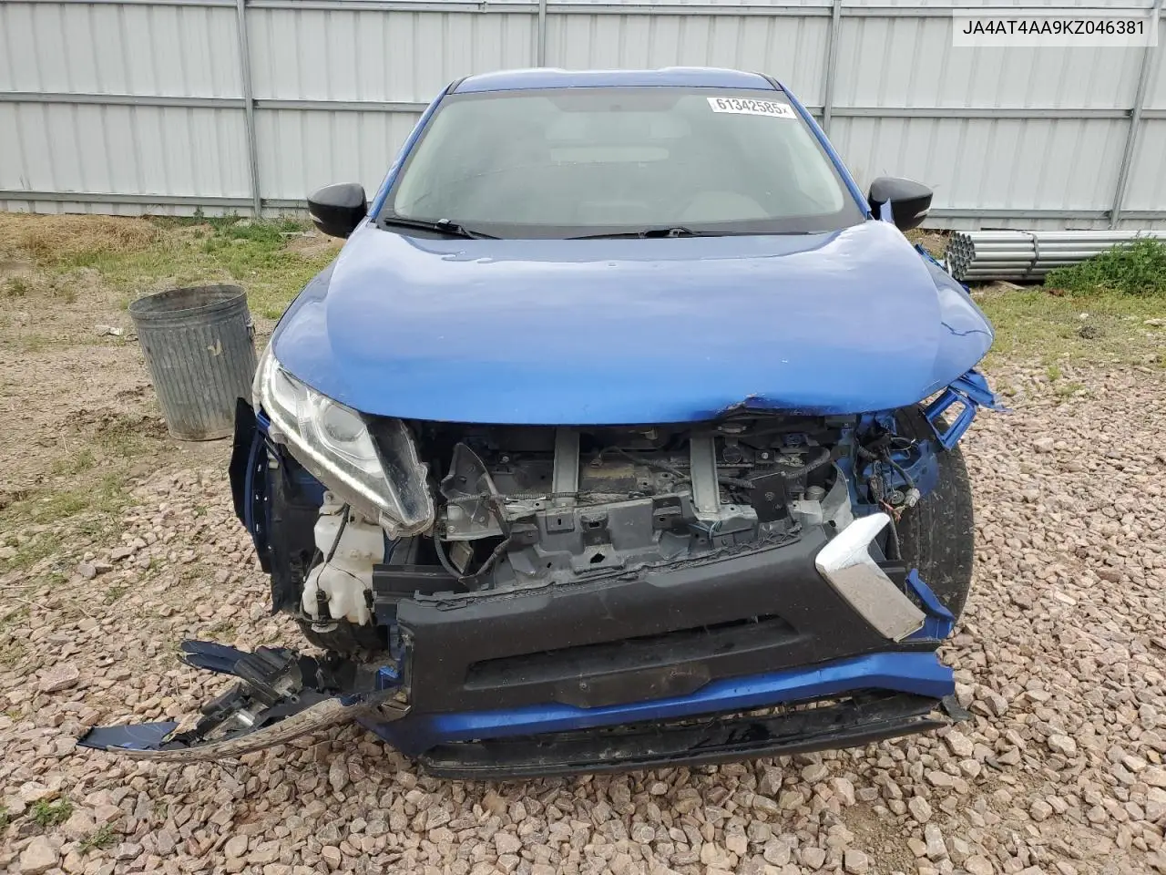 2019 Mitsubishi Eclipse Cross Le VIN: JA4AT4AA9KZ046381 Lot: 61342585