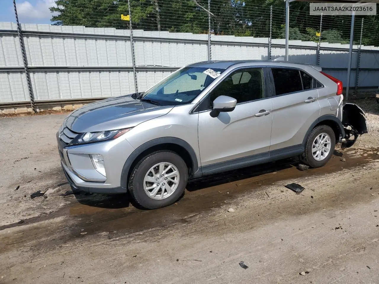 2019 Mitsubishi Eclipse Cross Es VIN: JA4AT3AA2KZ023616 Lot: 61449735