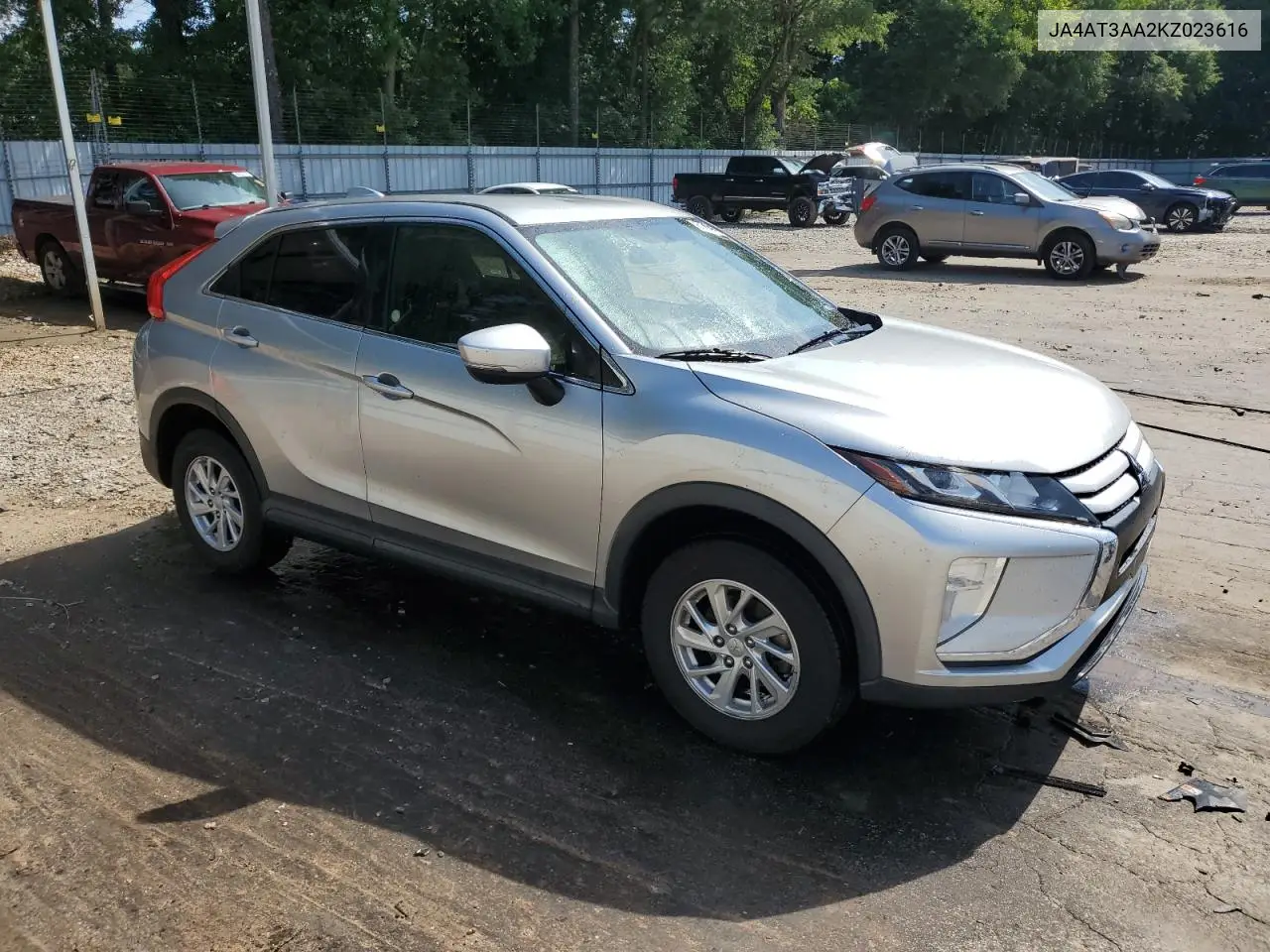 2019 Mitsubishi Eclipse Cross Es VIN: JA4AT3AA2KZ023616 Lot: 61449735