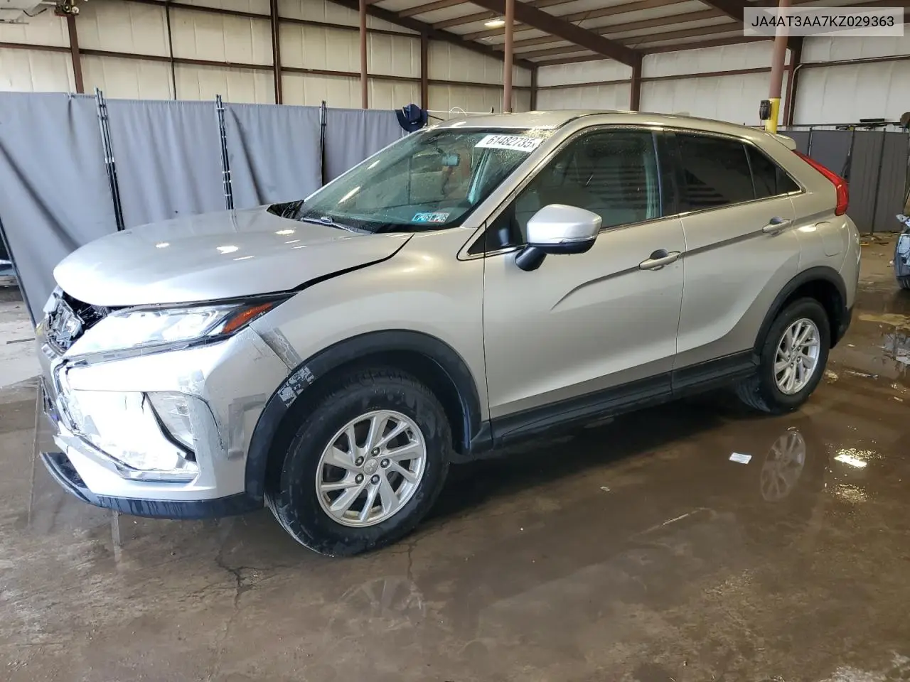 2019 Mitsubishi Eclipse Cross Es VIN: JA4AT3AA7KZ029363 Lot: 61482735