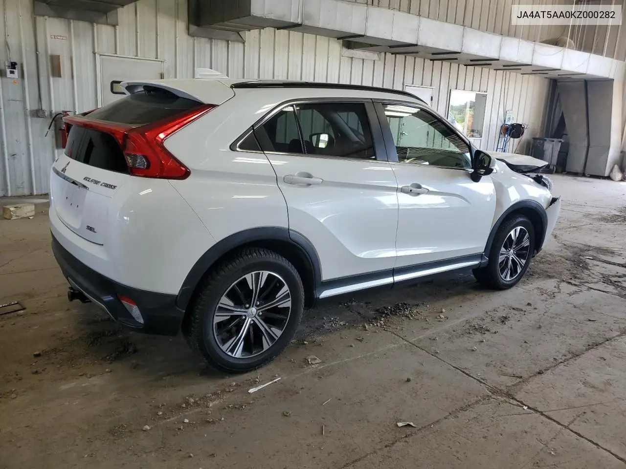 2019 Mitsubishi Eclipse Cross Se VIN: JA4AT5AA0KZ000282 Lot: 61767385