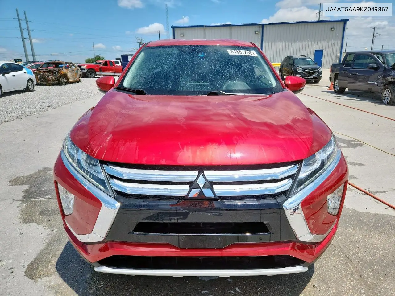 2019 Mitsubishi Eclipse Cross Se VIN: JA4AT5AA9KZ049867 Lot: 61857255
