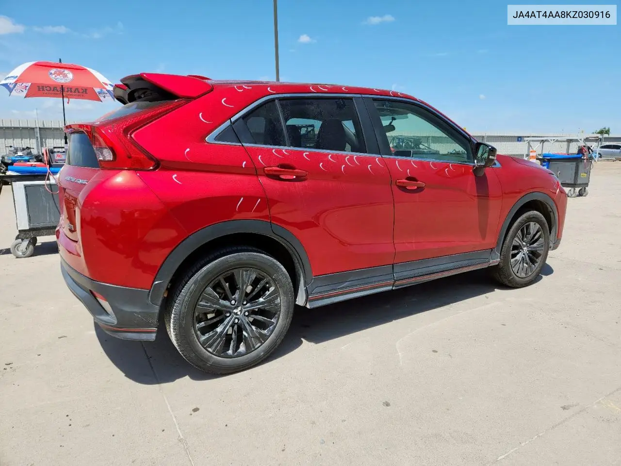 2019 Mitsubishi Eclipse Cross Le VIN: JA4AT4AA8KZ030916 Lot: 62850985