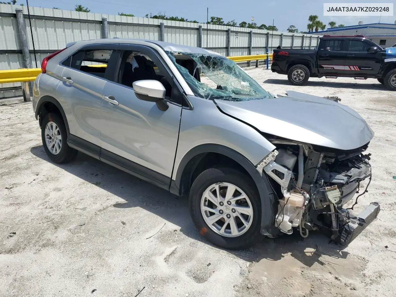 2019 Mitsubishi Eclipse Cross Es VIN: JA4AT3AA7KZ029248 Lot: 63052915