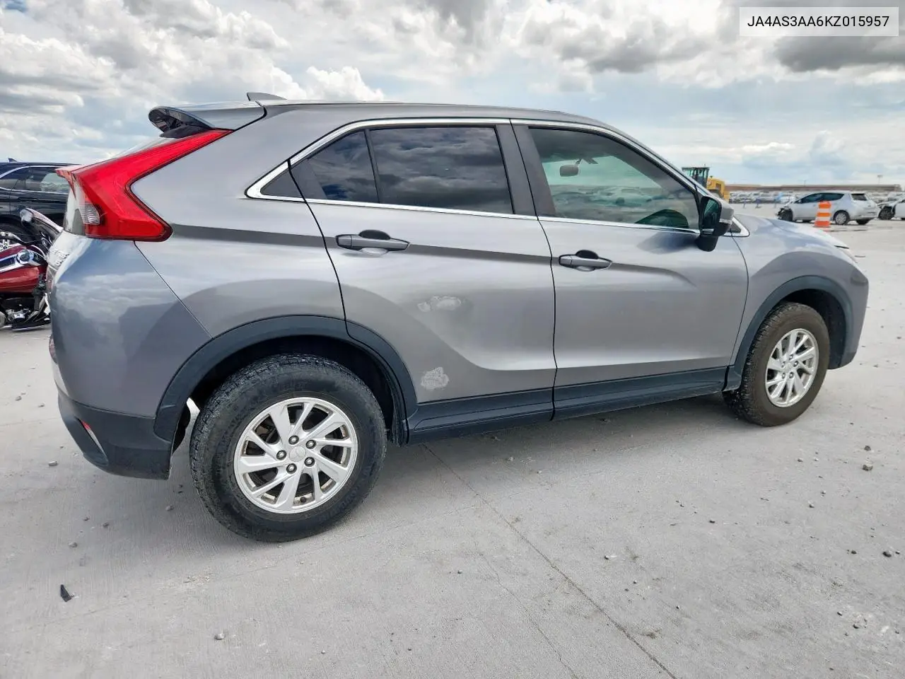 2019 Mitsubishi Eclipse Cross Es VIN: JA4AS3AA6KZ015957 Lot: 63071015