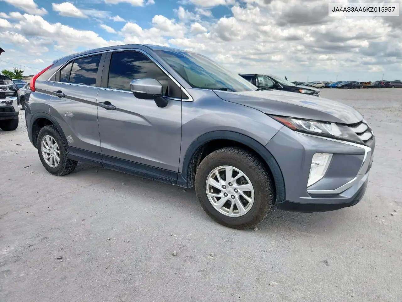 2019 Mitsubishi Eclipse Cross Es VIN: JA4AS3AA6KZ015957 Lot: 63071015